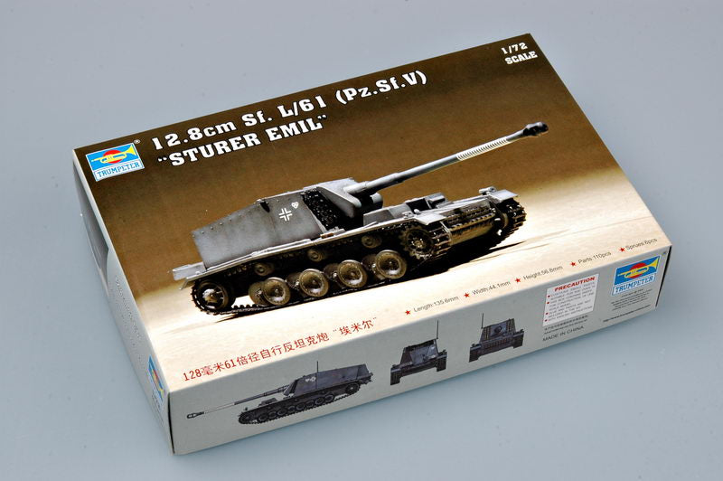 Trombettista, 128MM SF.L/61PZ.SF.V "STURER EMIL" 1/72