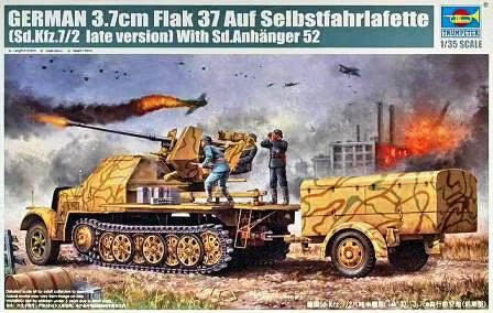 Trombettista, 3,7CM FLAK 37 AUF SD.KFZ.7/2 LATE