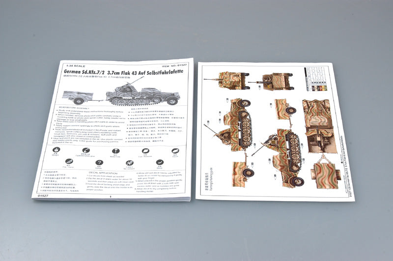 Trombettista, 3,7CM FLAK 43 AUF SD.KFZ.7/2