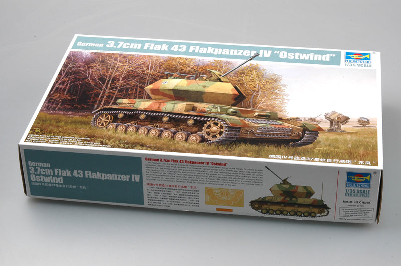 Trombettista, 3,7CM FLAK 43 FLAKPANZER IV OSTWIND 1/35