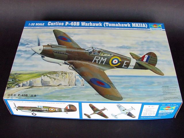 Trombettista, CURTISS P-40B WARHAWK 1/32