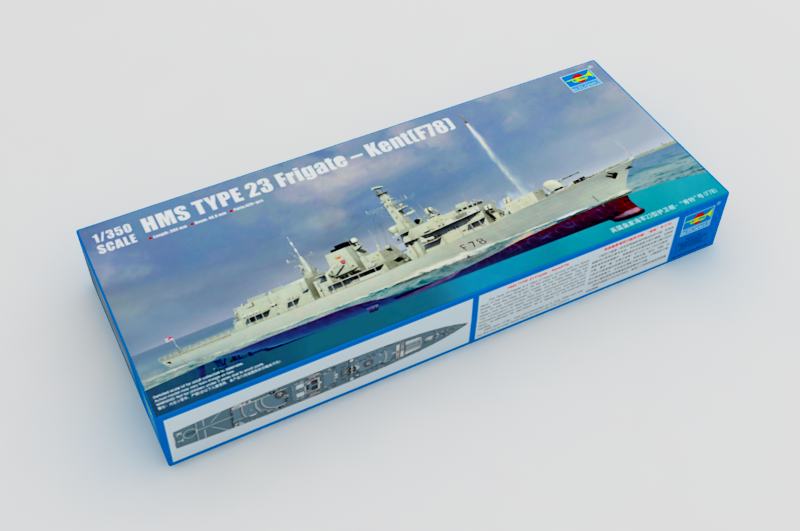 Trombettista, HMS-KENT (F78) 1/350