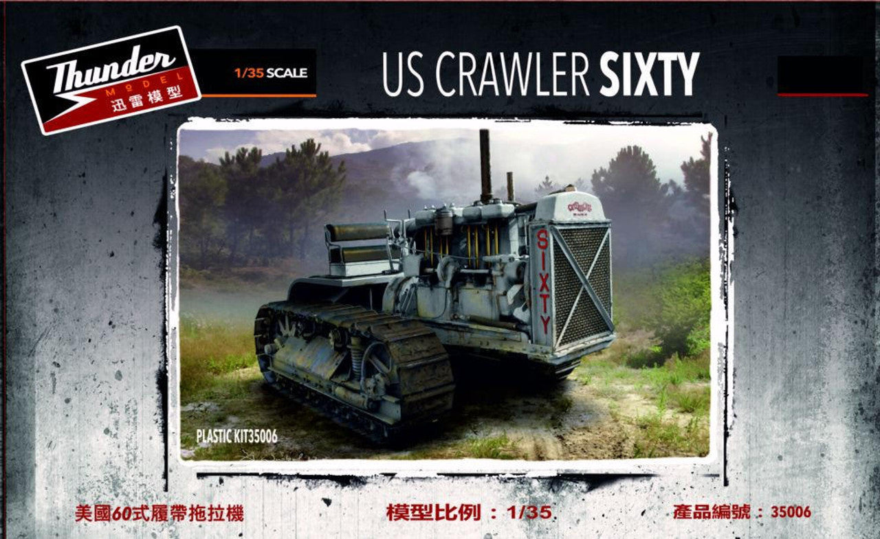 Modello Thunder, TND35006 - 1/35 Thunder Model US Trattore cingolato Sixty