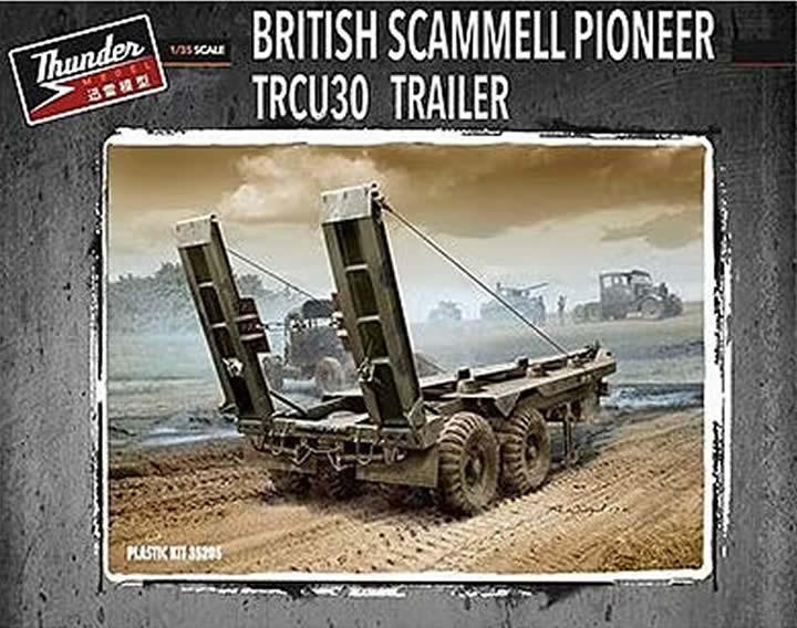 Modello Thunder, TND35205 - 1/35 Thunder Model British Scammell Pioneer TRCU30 Rimorchio