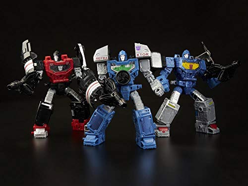 Trasformatori, Transformers Generazioni Guerra per Cybertron: Assedio Deluxe Refraktor 3-Pack (G1 Toy Colors)