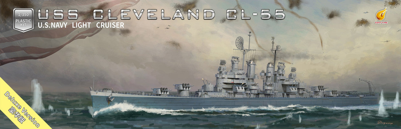 Molto Fuoco, USS Cleveland CL-55 (Versione Deluxe)