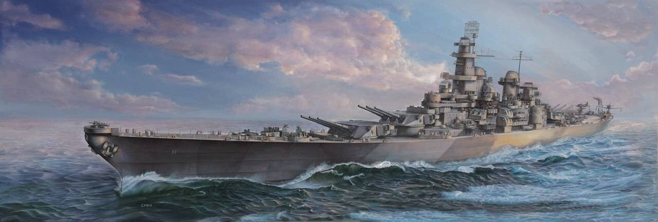 Molto Fuoco, USS Navy Battleship BB-61 Iowa (Versione standard)