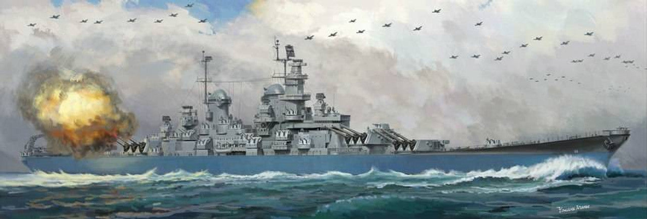 Molto Fuoco, USS Wisconsin BB-64 Seconda guerra mondiale (Versione standard)