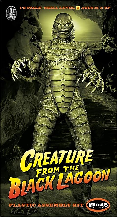 NodoModelli, Universal Monsters Creature from The Black Lagoon - Kit di modellini in scala 1:8