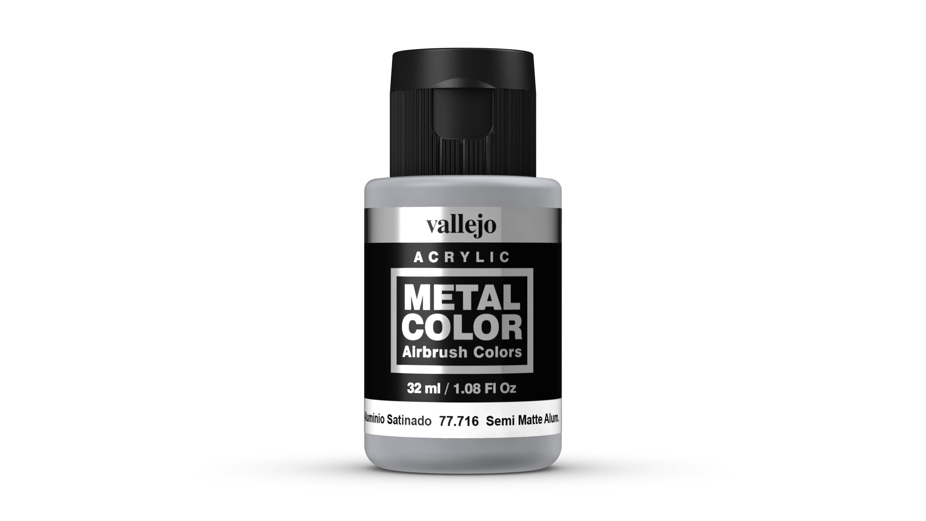 NodiModelli, Vernice Vallejo Semi Matte Alluminio Metallo 32ml